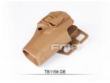 FMA CQC Serpa Holster Glock 17 Polymer BK TB1156-DE